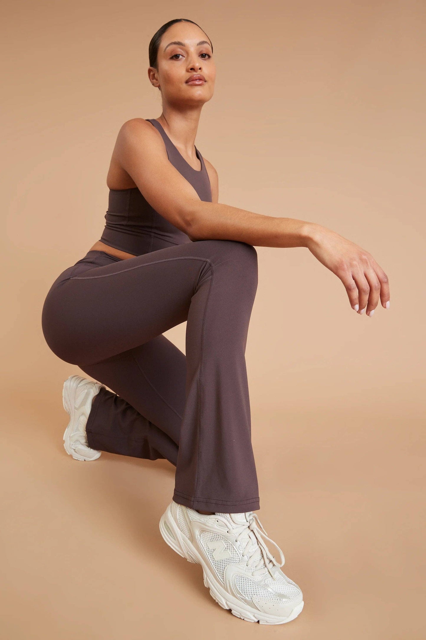 Madison Flared Legging (Espresso)