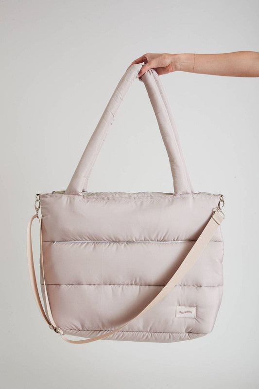 Puffer Bag (Beige)