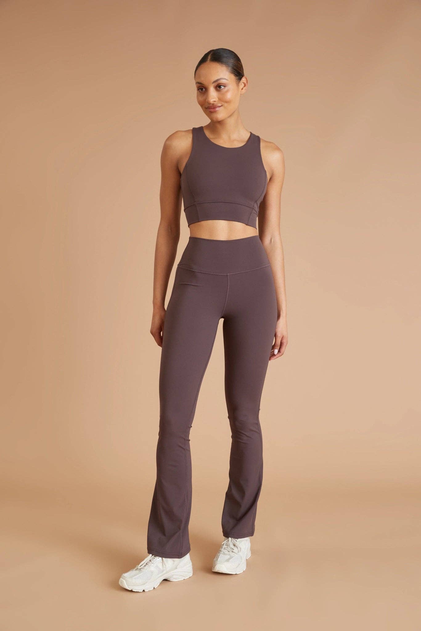 Madison Flared Legging (Espresso)