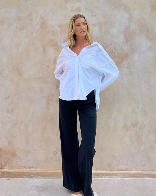 Wide Leg Overbelly Leggings
