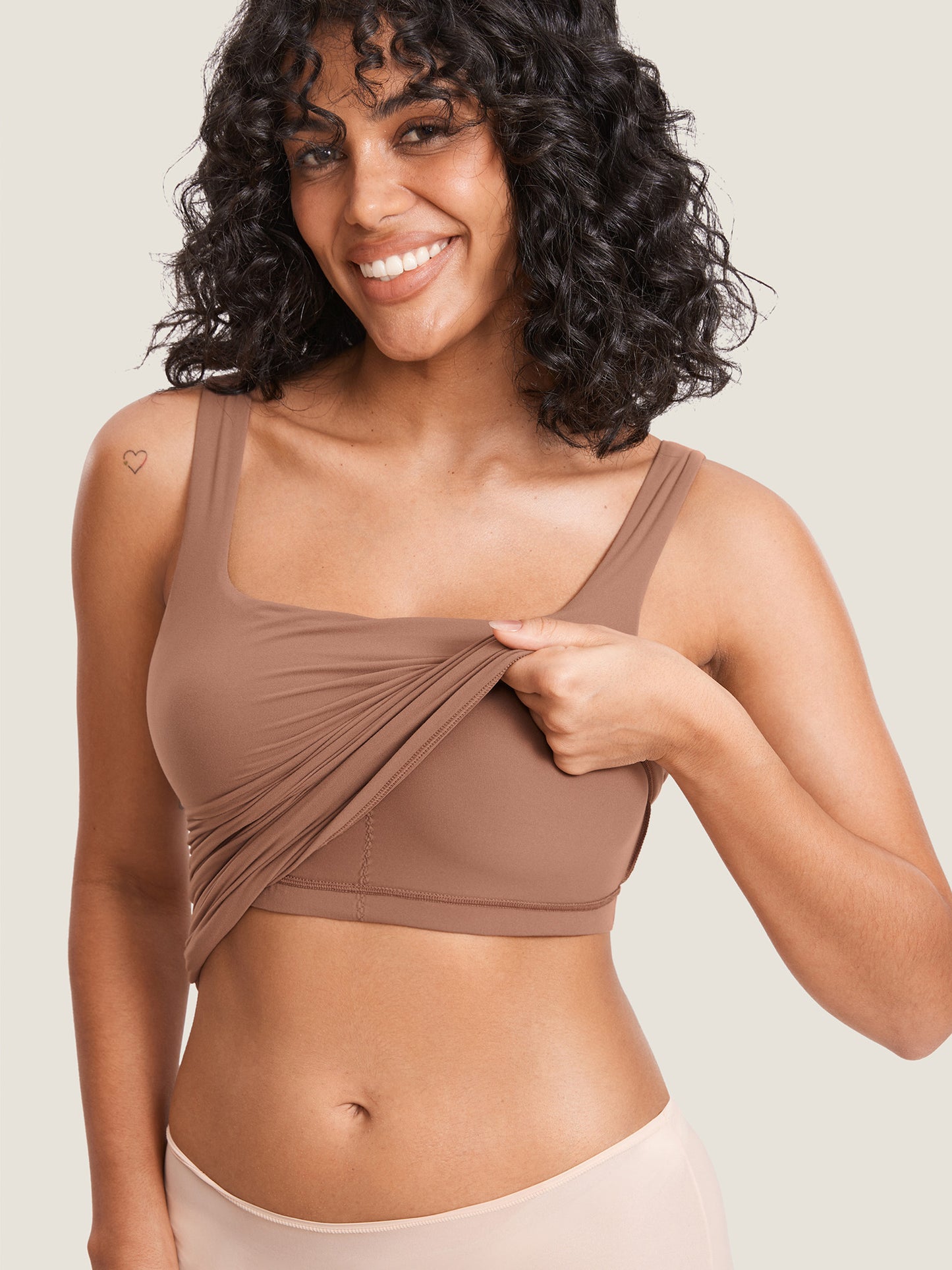 Square Neck Maternity Tank Top