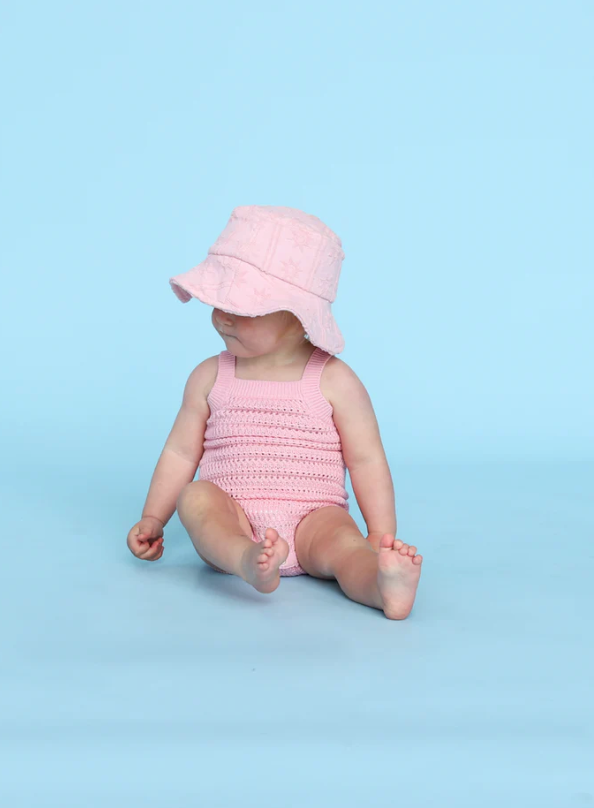Knitted Organic Singletsuit Blossom