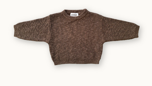 Chunky Rib Knit Pull Over