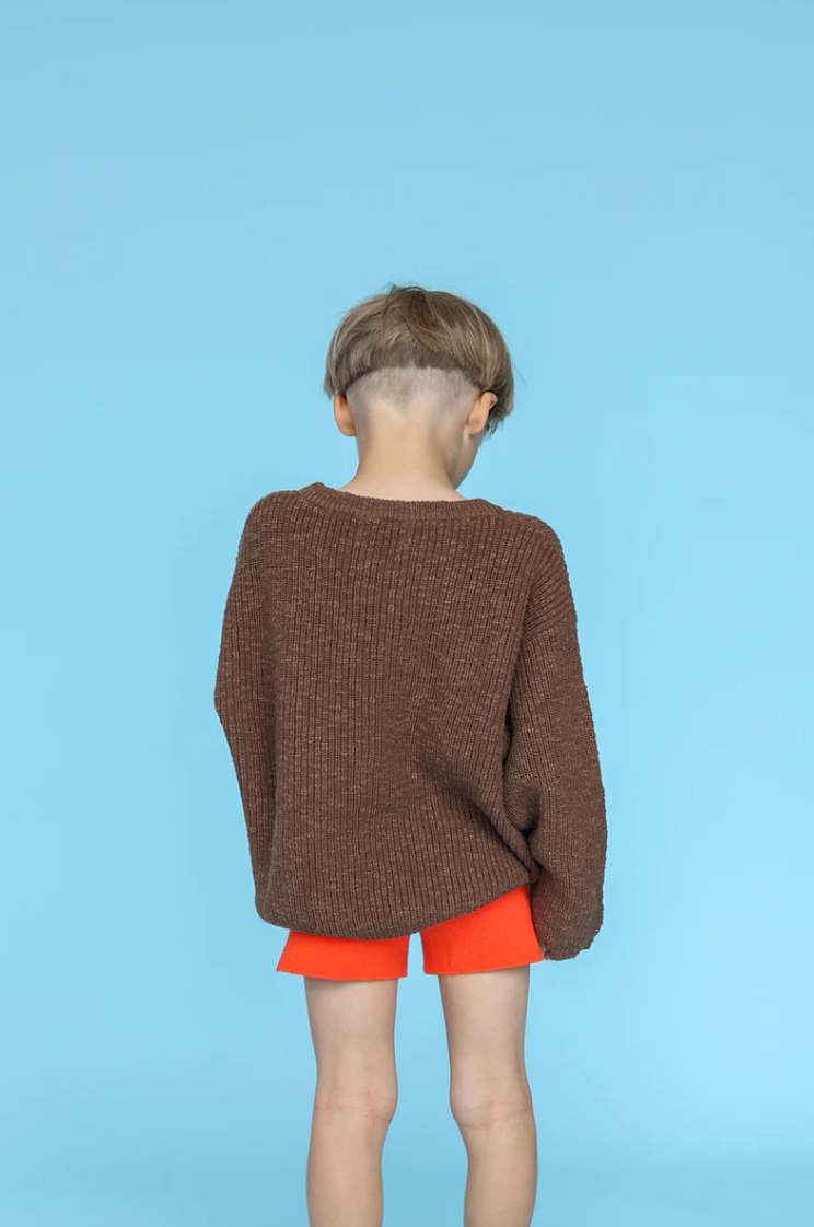 Chunky Rib Knit Pull Over