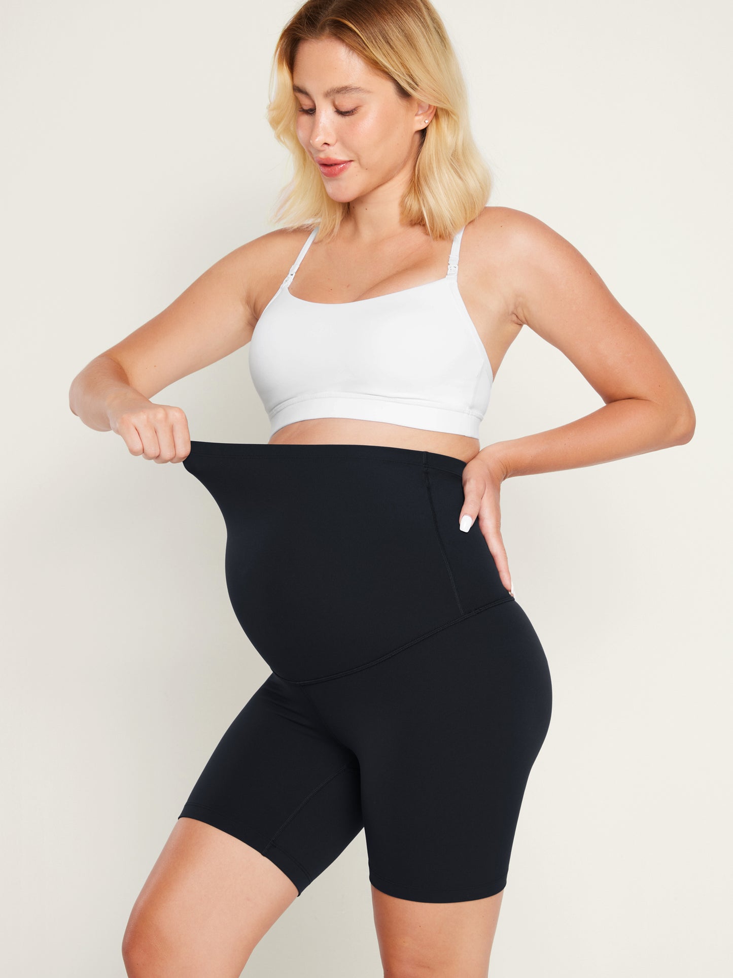 Maternity Shorts - Super High Waist