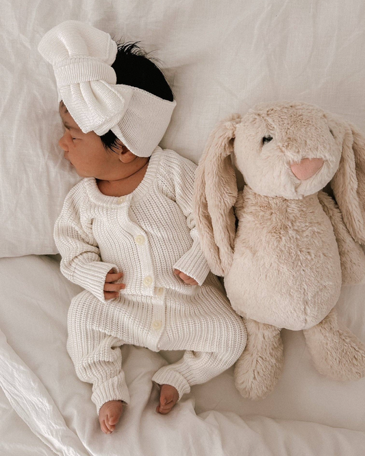 Everyday Ribbed Romper | Milk